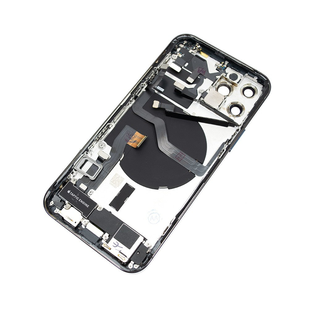 Rear Housing with Full Set Parts for iPhone 12 Pro-Pacific Blue (Purple) Rear Housing with Full Set Parts for iPhone 12 Pro-Pacific Blue (Purple)
